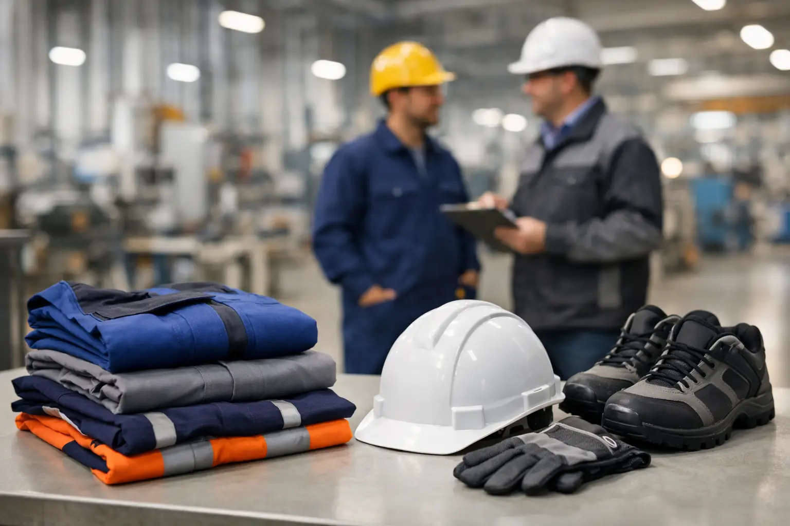 Berufskleidung für Industriebetriebe richtig steuern
