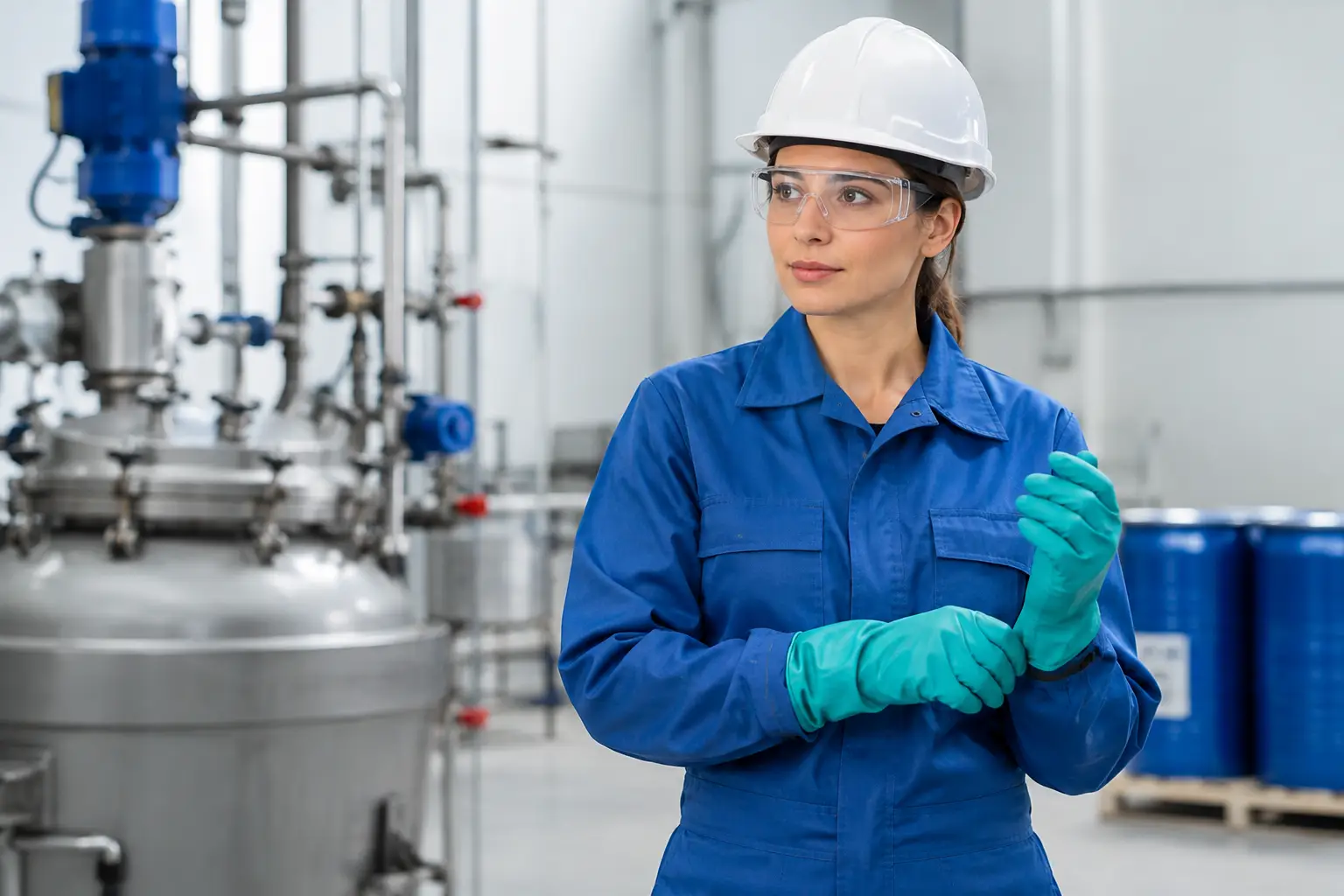 Leitfaden Arbeitskleidung im Chemieeinsatz