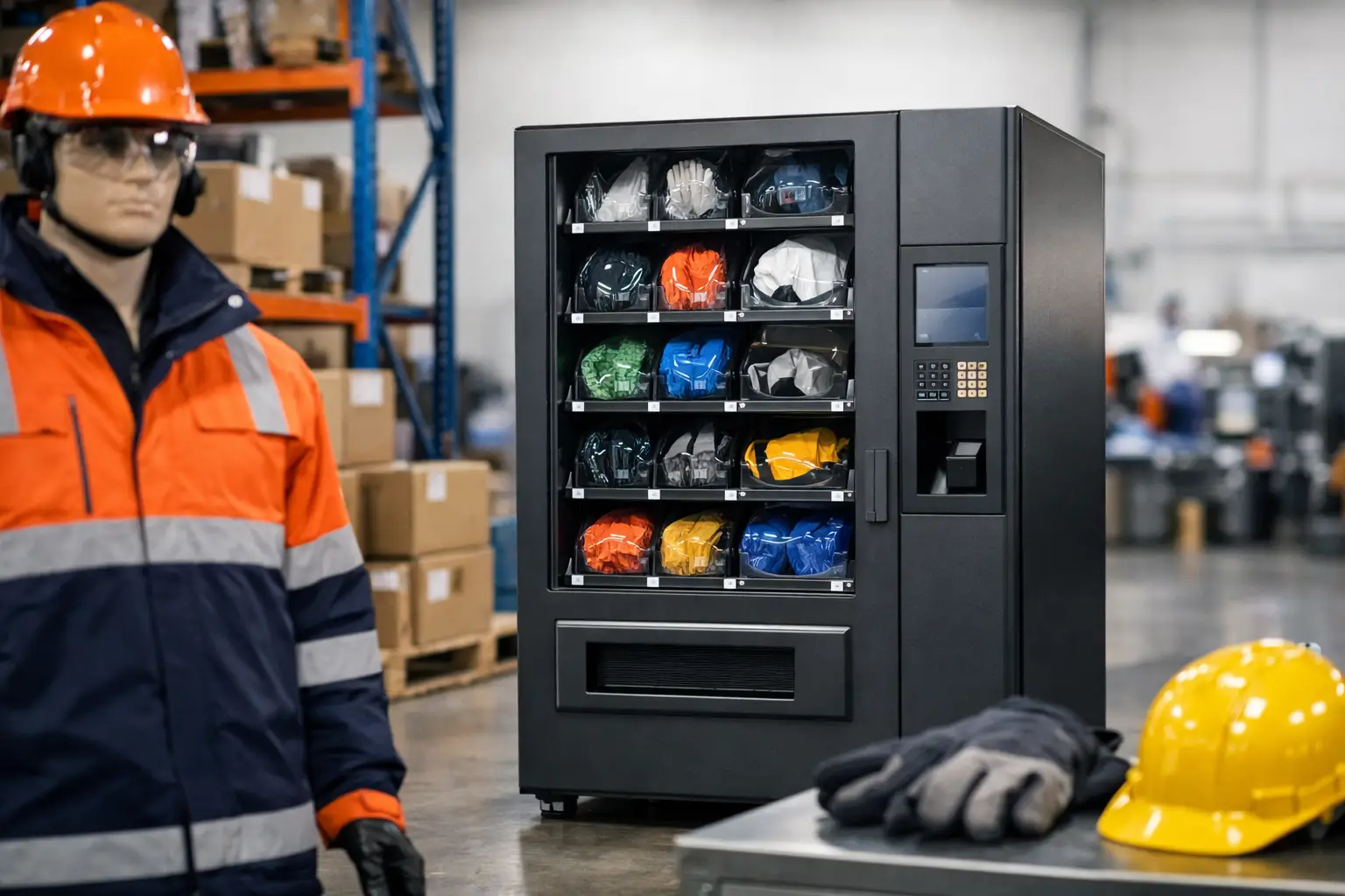 PSA-Ausgabeautomaten für die Industrie im Review